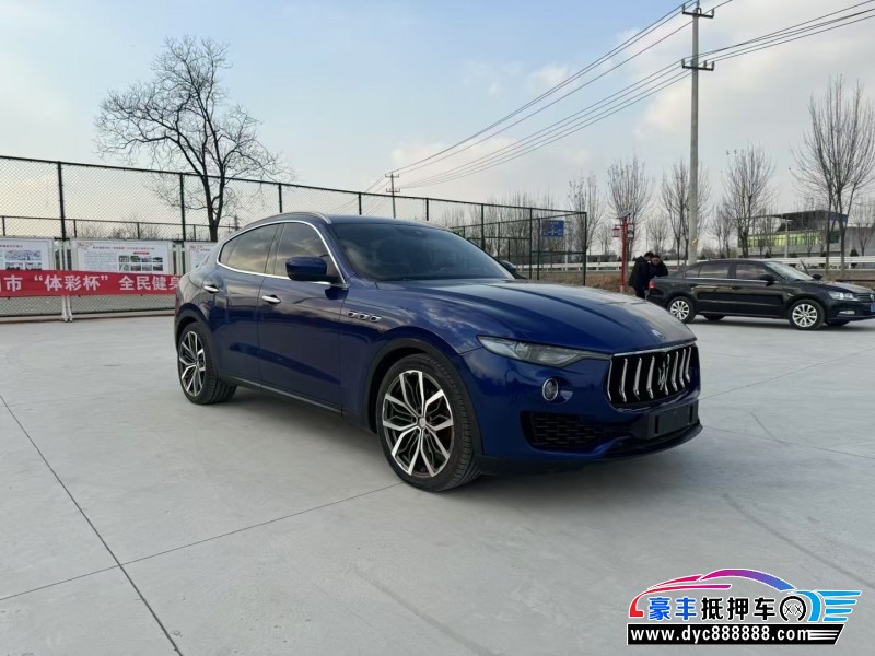 18年玛莎拉蒂莱万特轿车抵押车出售