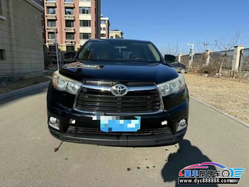 16年丰田汉兰达轿车抵押车出售