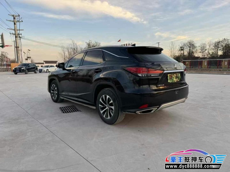 20年雷克萨斯RX轿车抵押车出售