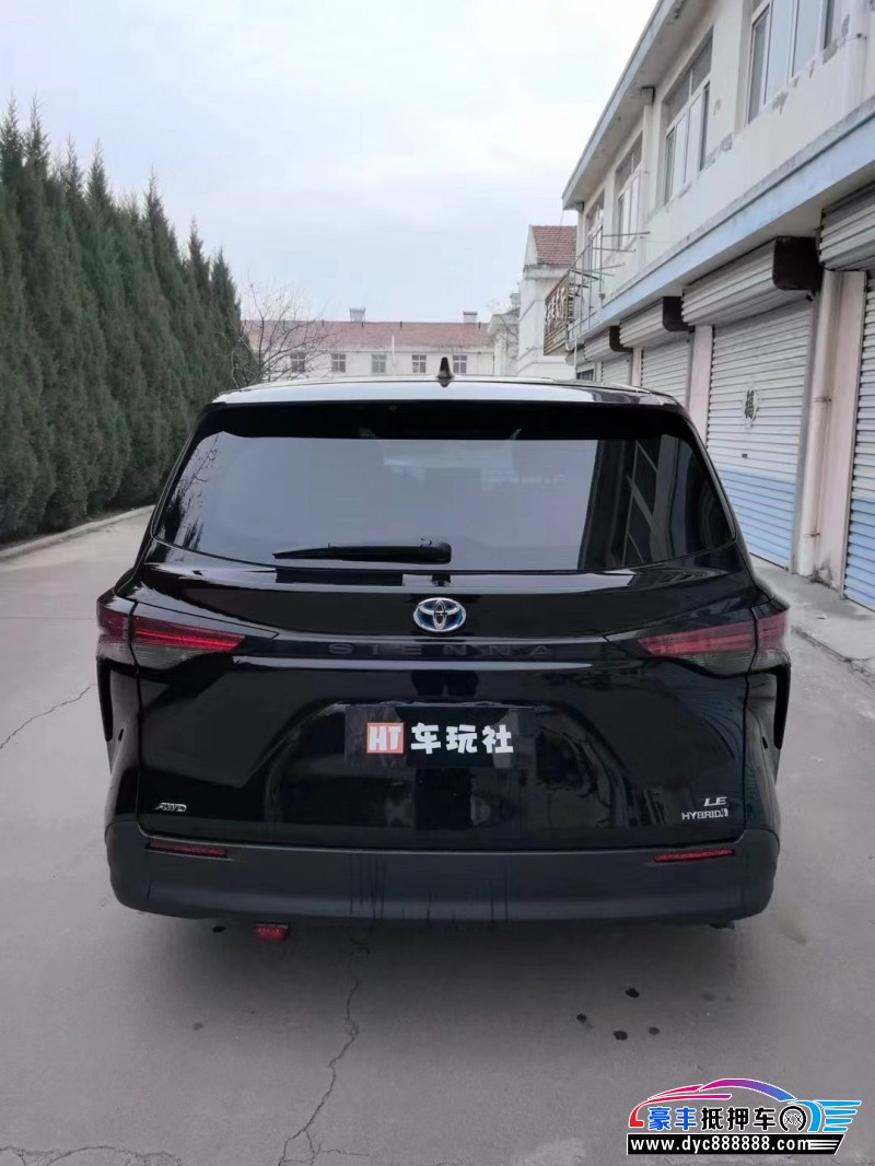 22年丰田塞纳轿车抵押车出售