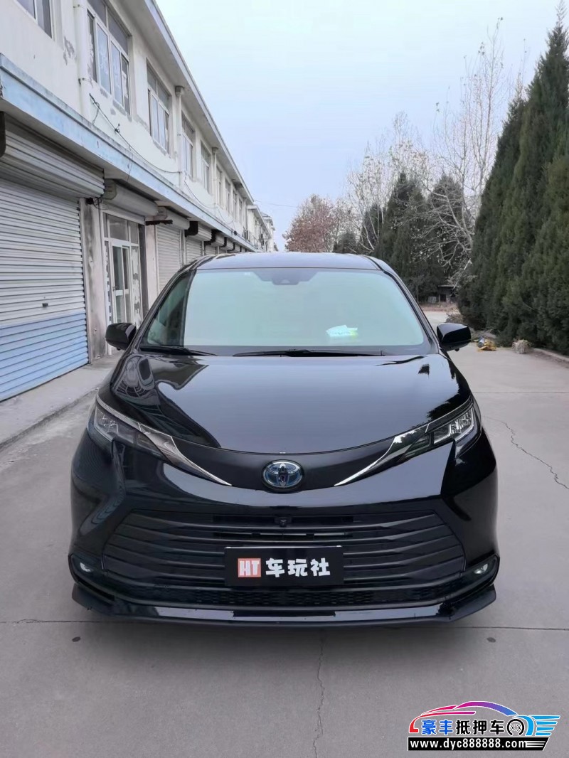 22年丰田塞纳轿车抵押车出售