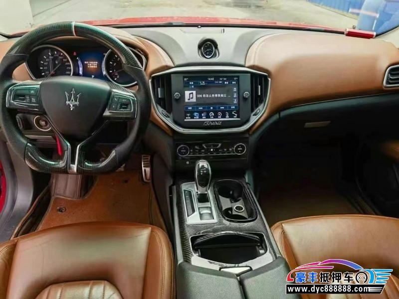 14年玛莎拉蒂Ghibli轿车抵押车出售