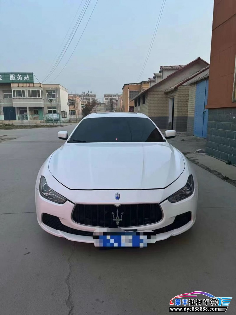 15年玛莎拉蒂Ghibli轿车抵押车出售