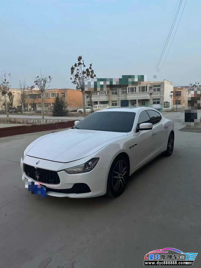 15年玛莎拉蒂Ghibli轿车抵押车出售