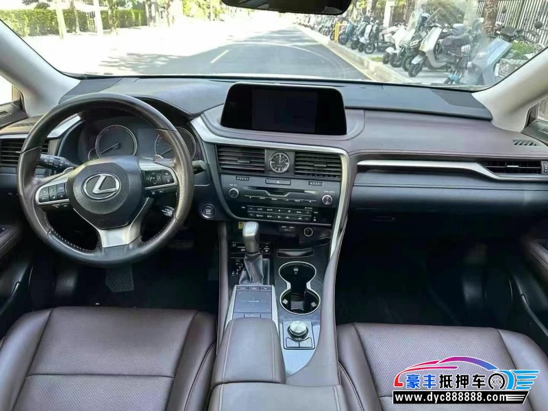 22年雷克萨斯RX轿车抵押车出售