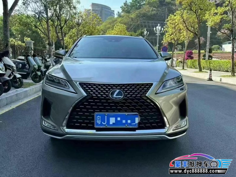 22年雷克萨斯RX轿车抵押车出售