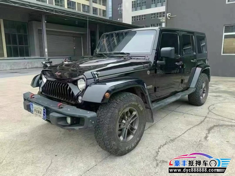 18年Jeep牧马人轿车抵押车出售