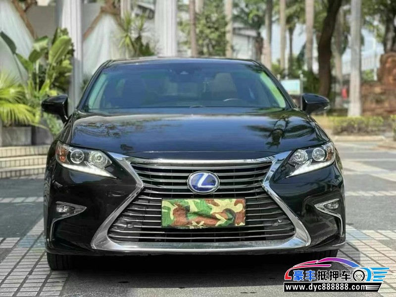 18年雷克萨斯ES轿车抵押车出售