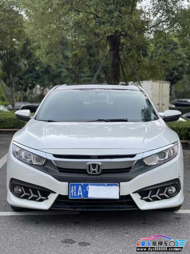 16年本田思域轿车抵押车出售