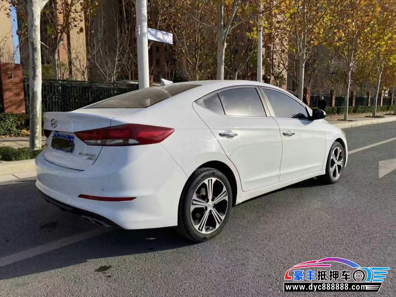 19年现代领动轿车抵押车出售