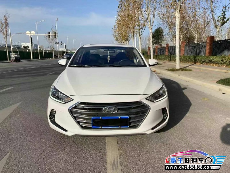 19年现代领动轿车抵押车出售