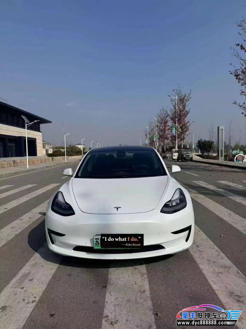 20年特斯拉MODEL 3轿车抵押车出售