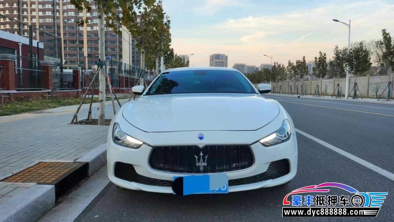 17年玛莎拉蒂Ghibli轿车抵押车出售