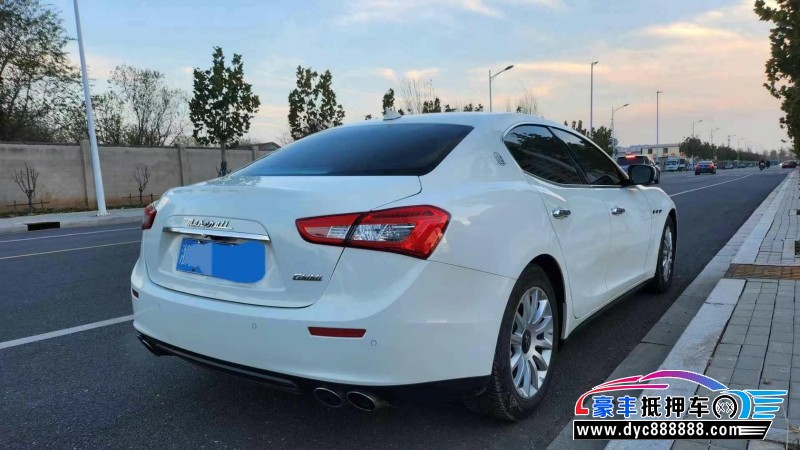 17年玛莎拉蒂Ghibli轿车抵押车出售