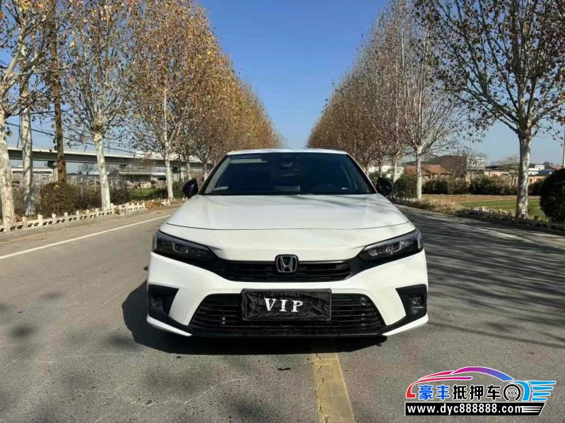 24年本田思域轿车抵押车出售