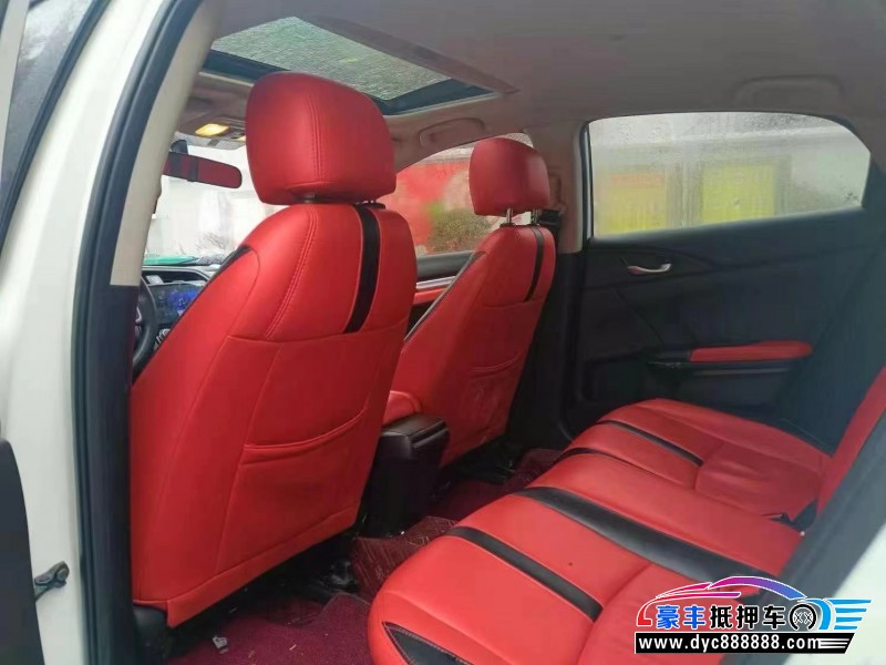 18年本田思域轿车抵押车出售