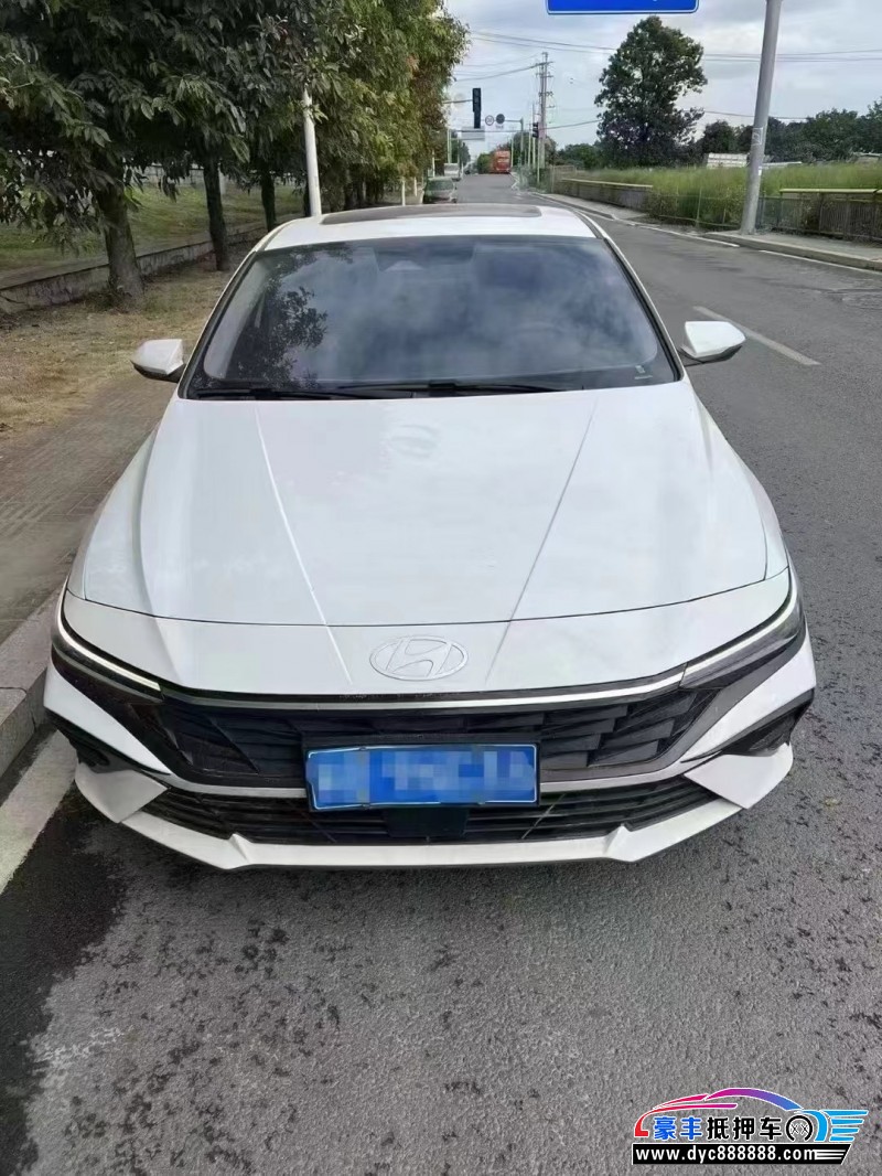 23年现代伊兰特轿车抵押车出售