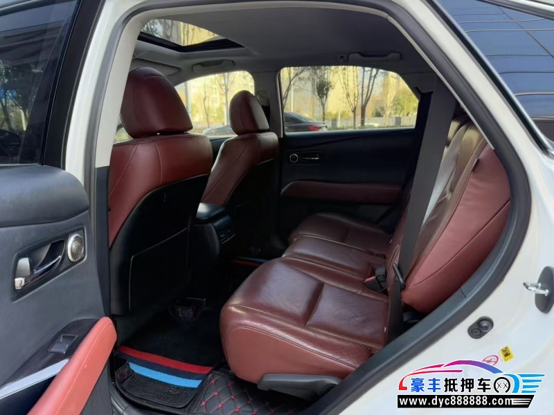 15年雷克萨斯RX轿车抵押车出售