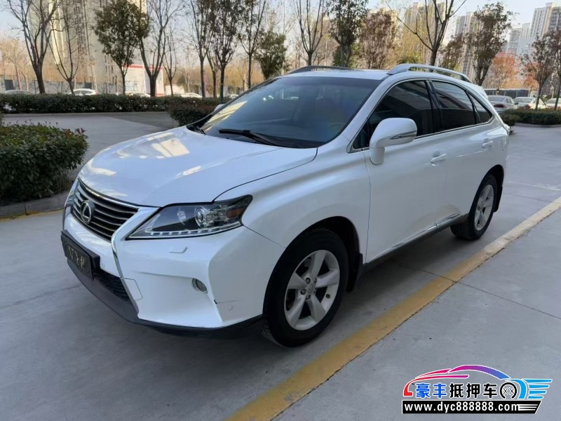 15年雷克萨斯RX轿车抵押车出售