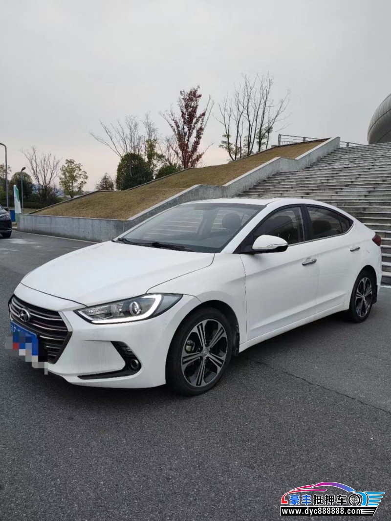 18年现代领动轿车抵押车出售