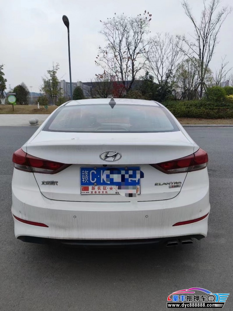 18年现代领动轿车抵押车出售