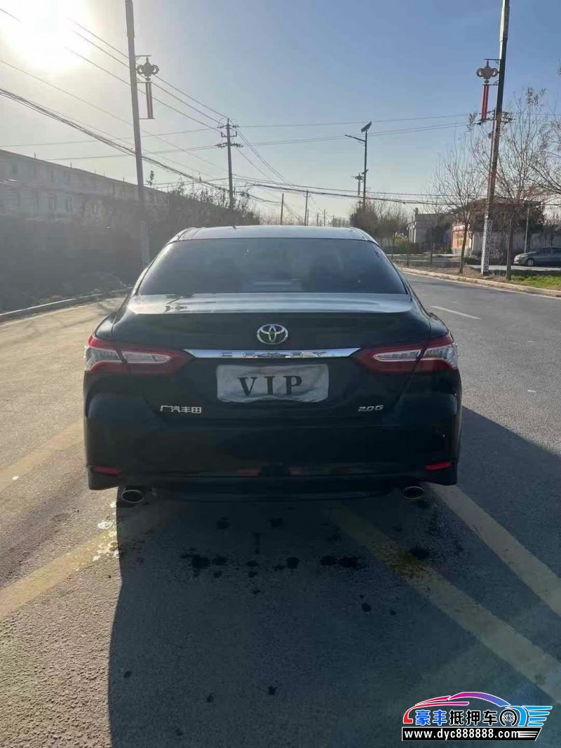 20年丰田凯美瑞轿车抵押车出售