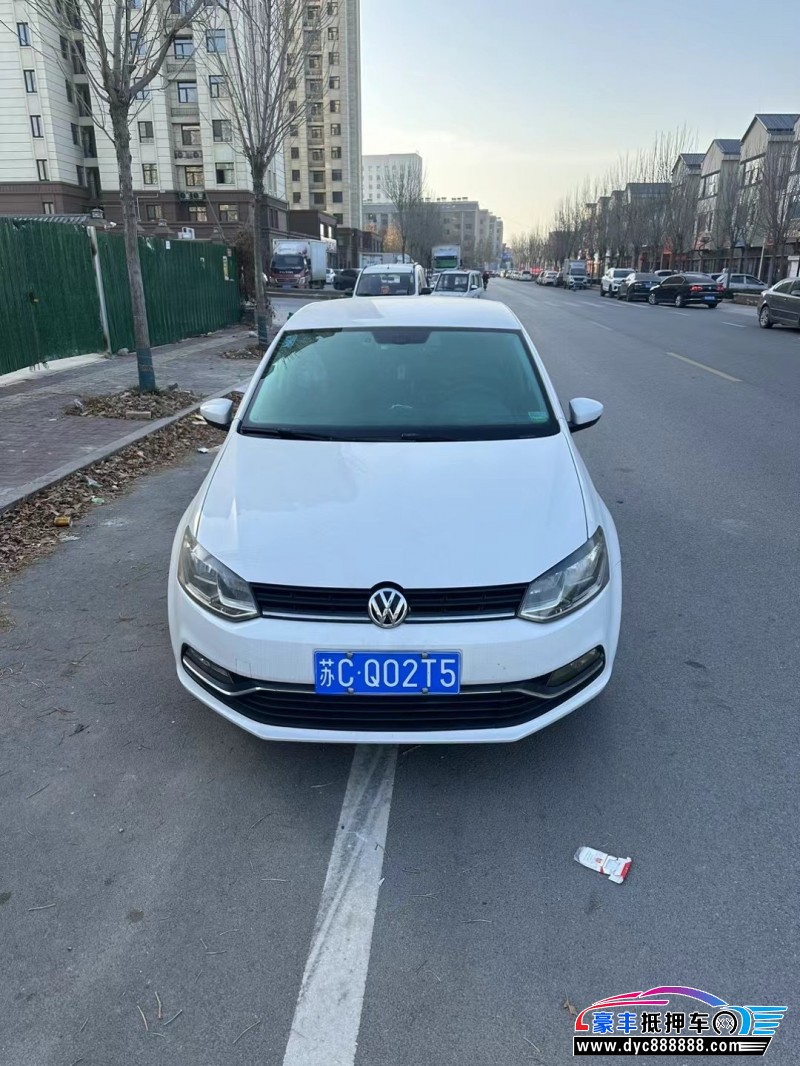 16年大众polo轿车抵押车出售