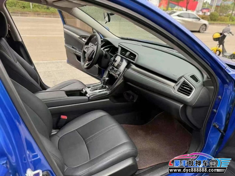 19年本田思域轿车抵押车出售