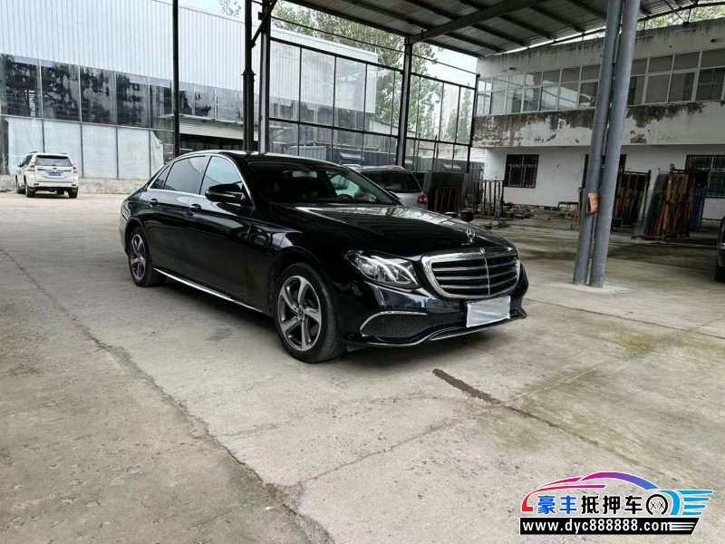 19年奔驰E轿车抵押车出售