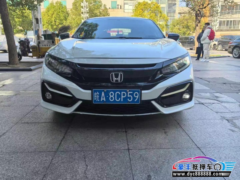 21年本田思域轿车抵押车出售