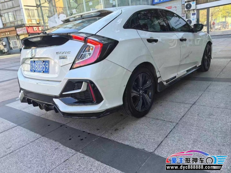 21年本田思域轿车抵押车出售