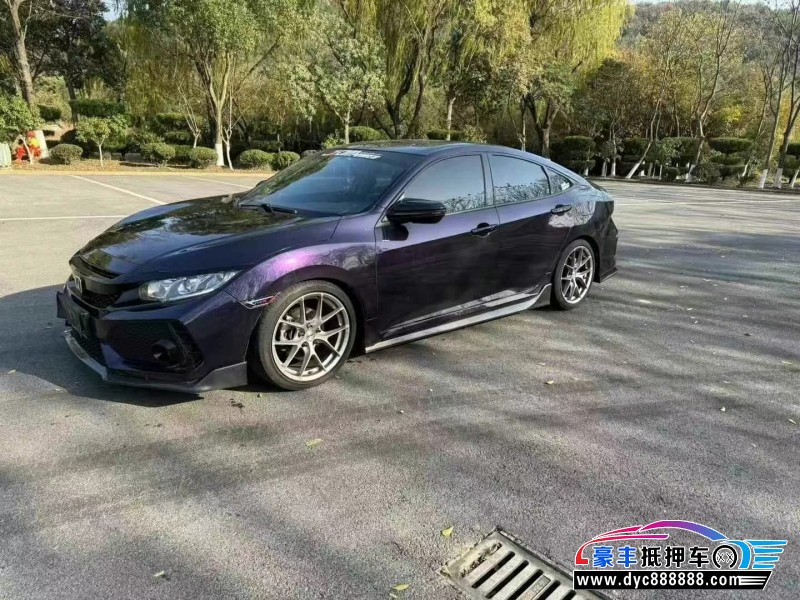 19年本田思域轿车抵押车出售