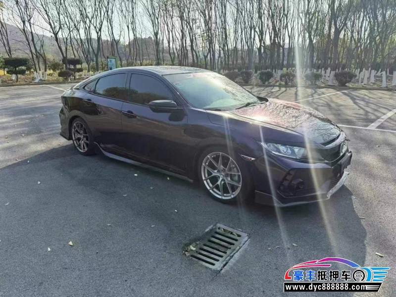 19年本田思域轿车抵押车出售