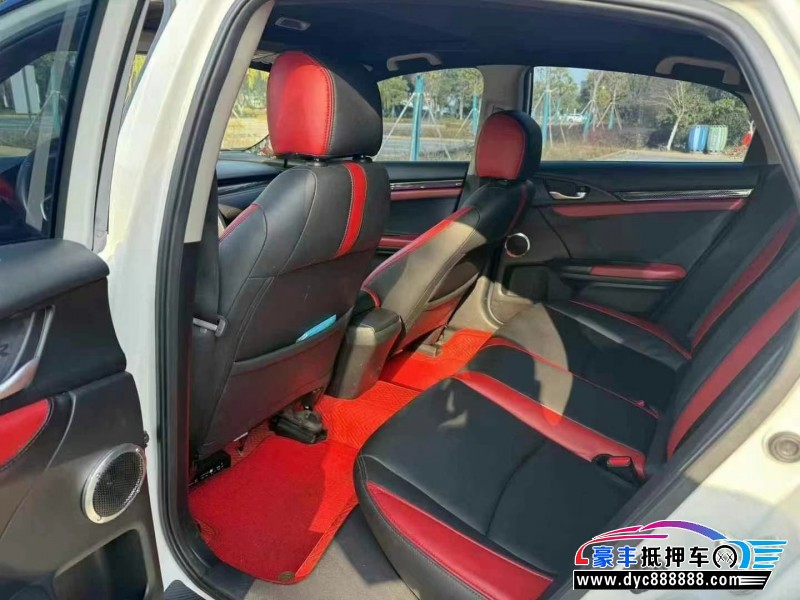 19年本田思域轿车抵押车出售