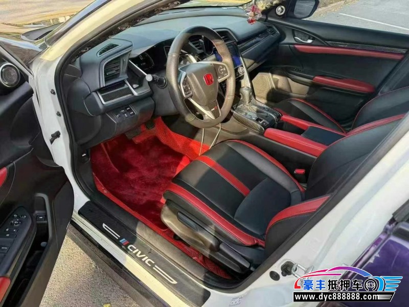 19年本田思域轿车抵押车出售