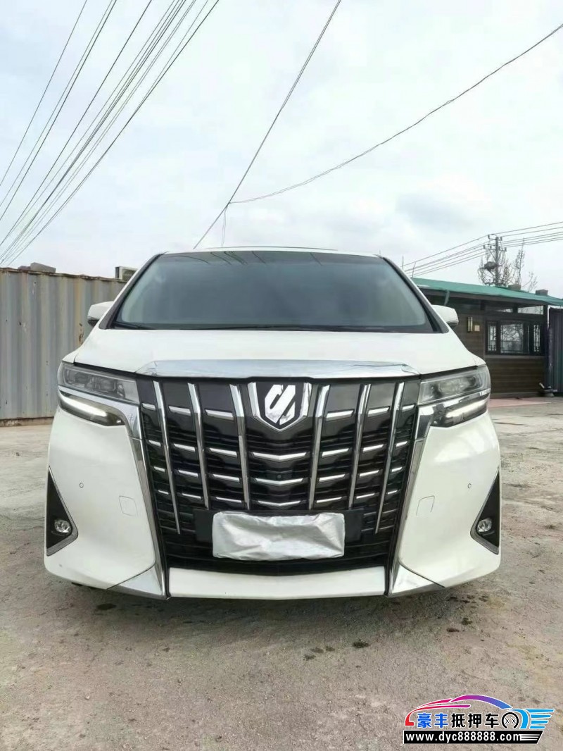 15年丰田埃尔法轿车抵押车出售