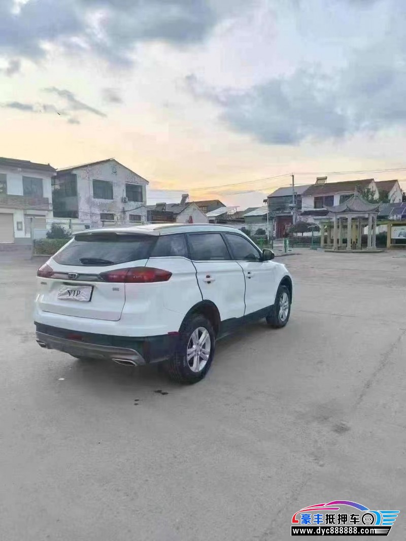 20年吉利博越轿车抵押车出售