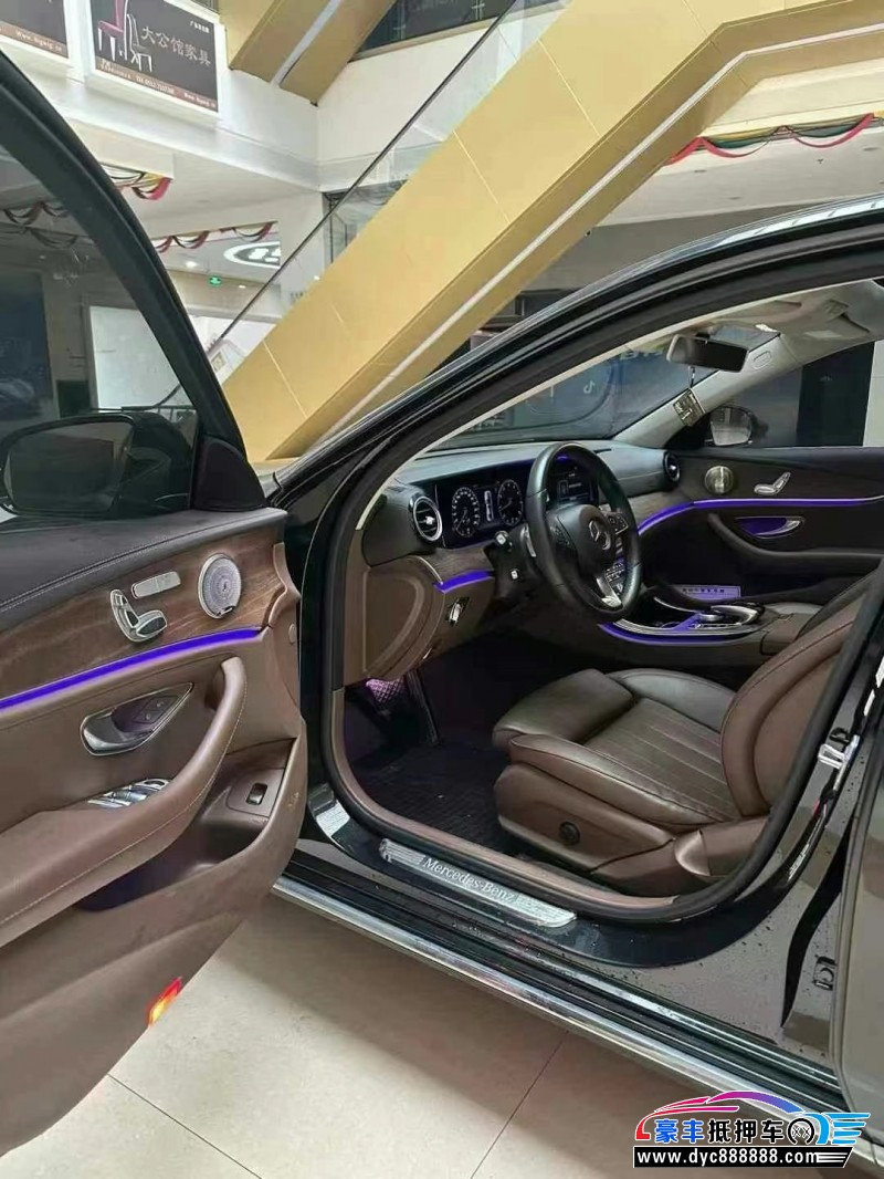 18年奔驰E轿车抵押车出售