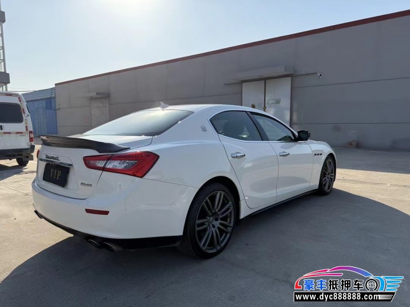 15年玛莎拉蒂Ghibli轿车抵押车出售