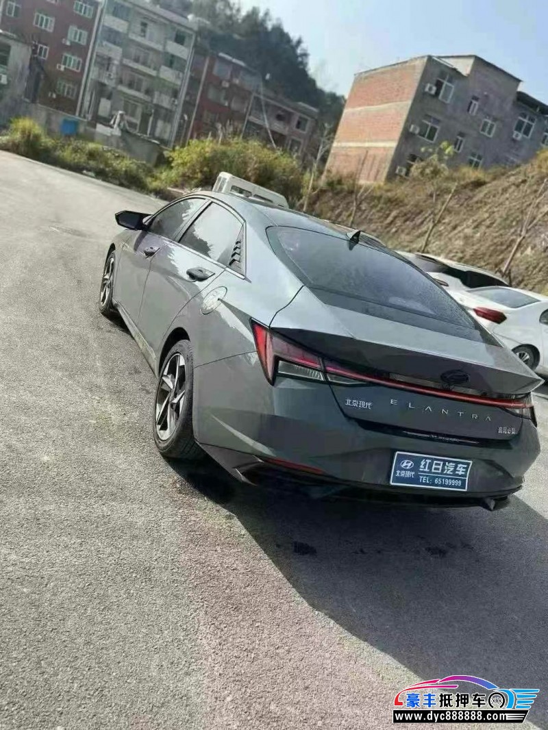 22年现代伊兰特轿车抵押车出售