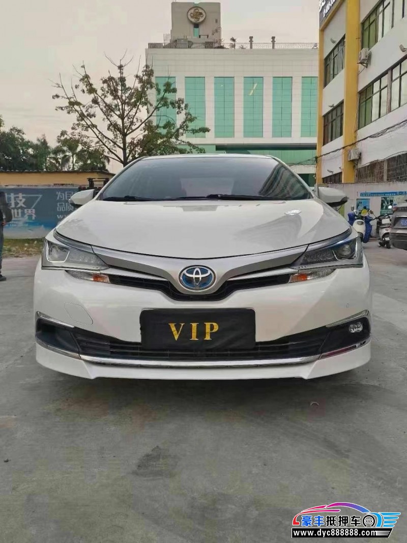 17年丰田卡罗拉轿车抵押车出售