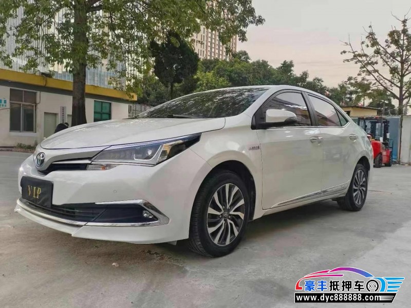 17年丰田卡罗拉轿车抵押车出售