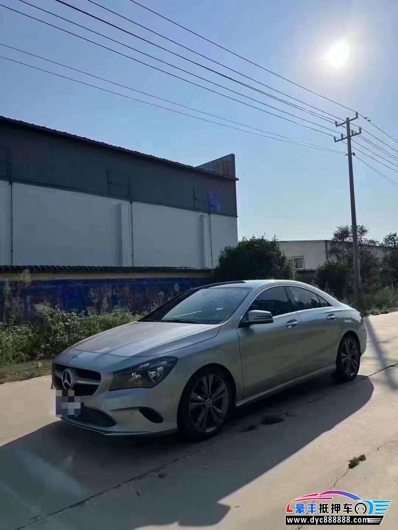19年奔驰CLA轿车抵押车出售
