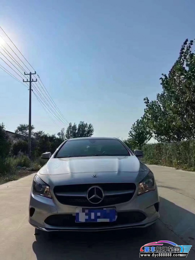 19年奔驰CLA轿车抵押车出售