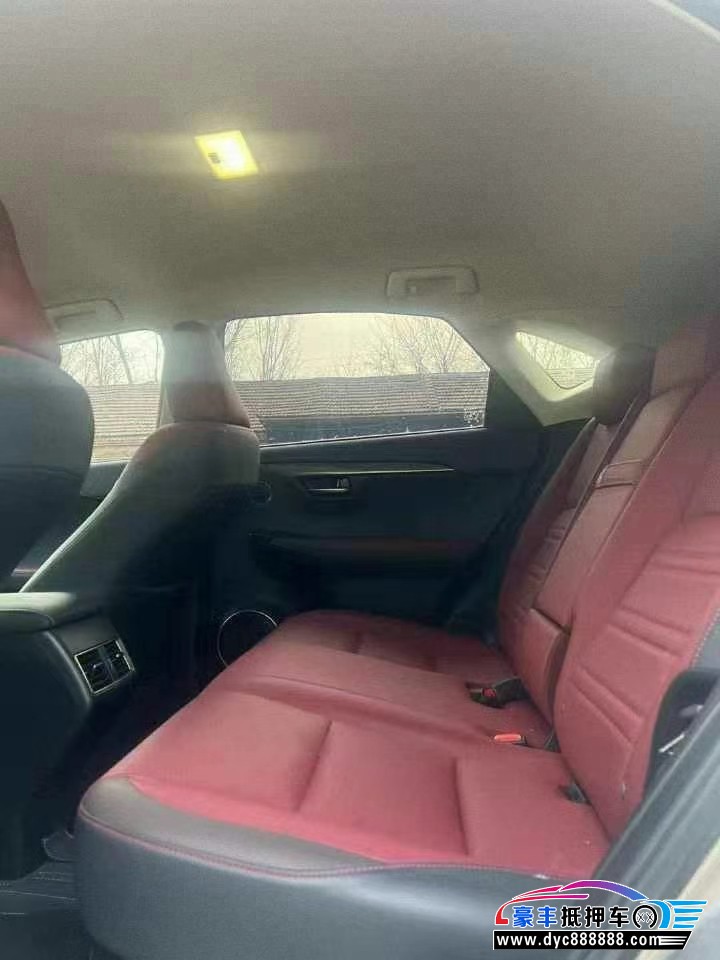 18年雷克萨斯NX轿车抵押车出售