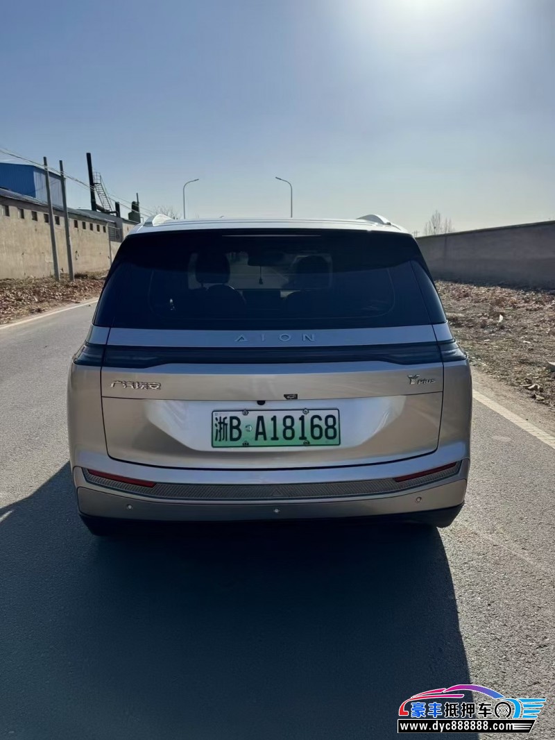 23年埃安Y80轿车抵押车出售