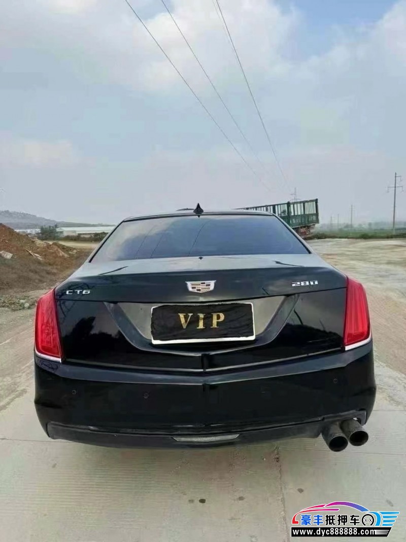 18年凯迪拉克CT6轿车抵押车出售