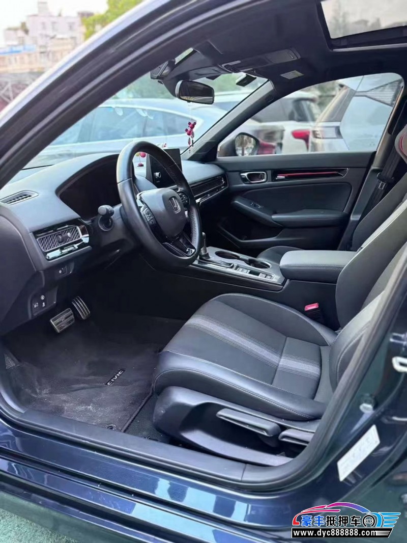 23年本田思域轿车抵押车出售