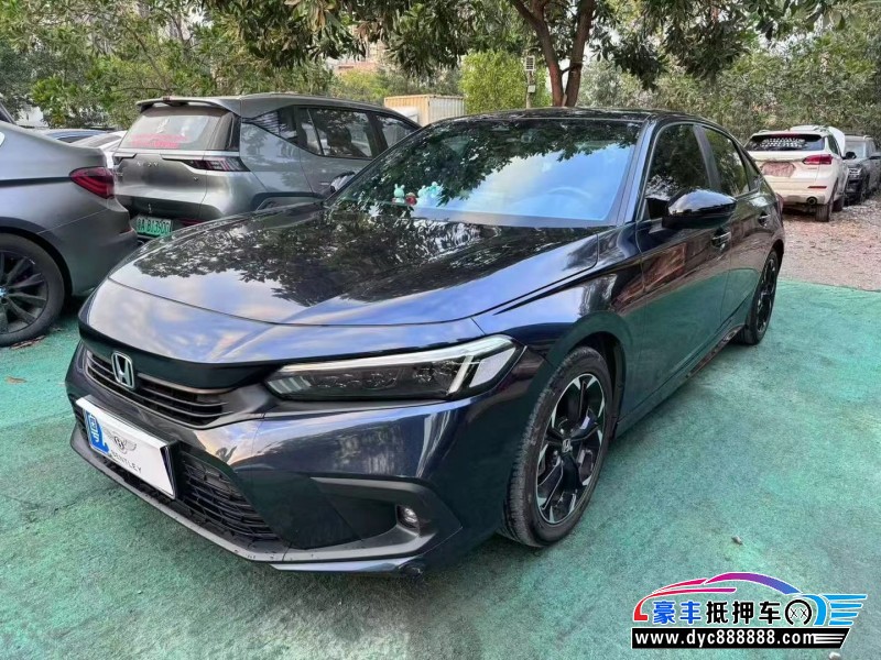 23年本田思域轿车抵押车出售