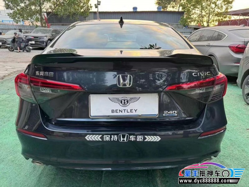 23年本田思域轿车抵押车出售